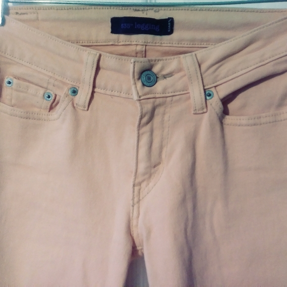 Levi's Denim - 💝LEVI'S STRAUSS 535 PINK LEGGINGS🎊👖🥾NEW! VINTAGE CLOSEOUT🥾👕🎉